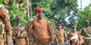 Ibrahim Traoré à Ouagadougou, le 20 octobre 2023.© Présidence du Faso