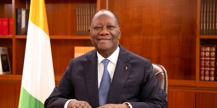 Le Président Alassane Ouattara