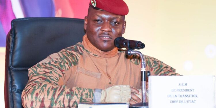 Le Président de la Transition, Ibrahim Traoré