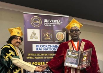 PADEV 2025 : Roger Bango honoré d’un Doctorat Honoris Causa à Kigali