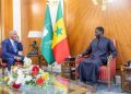 Visite du président de la caf à Dakar